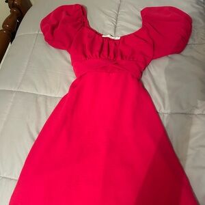 Altar'd State Vibrant Pink Dress